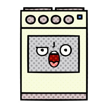 çizgi roman tarzı çizgi film mutfak fırın