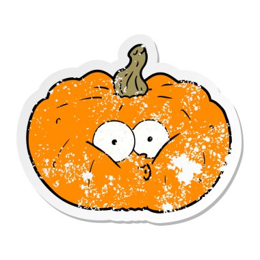 bir çizgi film kabak sıkıntılı etiket