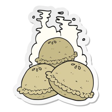 etiket bir çizgi film sıcak börek