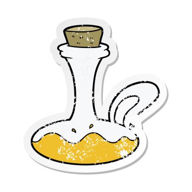 bir çizgi film petrol sıkıntılı etiket