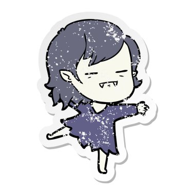 sıkıntılı etiketi dans çizgi film ölümsüz vampir kız