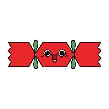 sevimli çizgi Noel fişeği