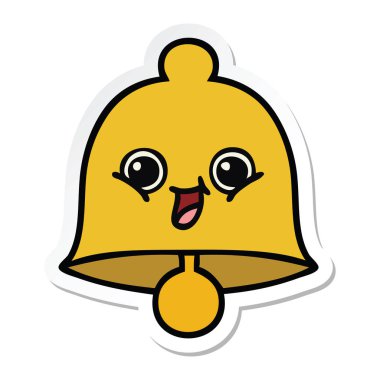 sevimli çizgi Bell'in etiket