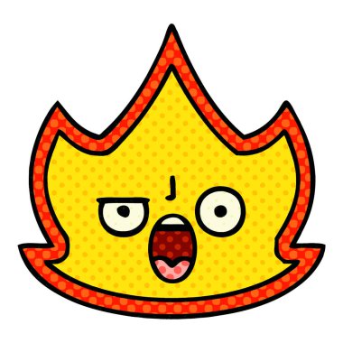 çizgi roman tarzı çizgi film ateş