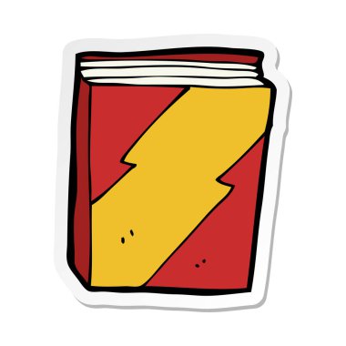 etiket bir karikatür kitabı