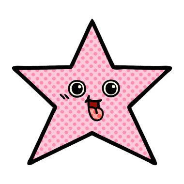 çizgi roman tarzı çizgi film yıldız balık