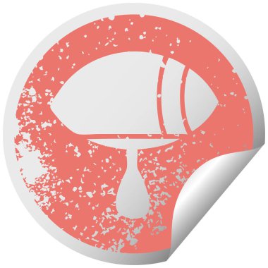 sıkıntılı dairesel peeling etiket sembolü isteyen göz ağlıyor