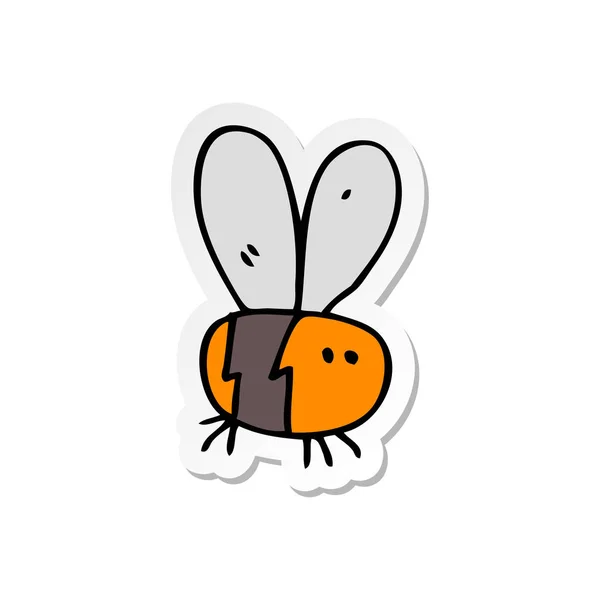 Shicker Cartoon Bee — стоковый вектор