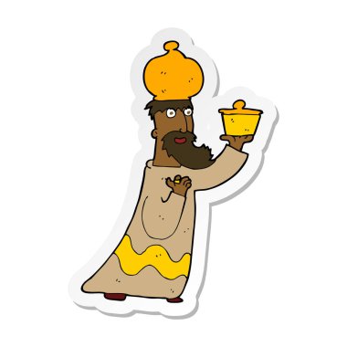 Üç Akil Adam bir etiket