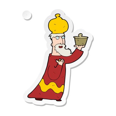 Üç Akil Adam bir etiket