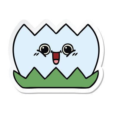 sevimli çizgi su lilly etiket