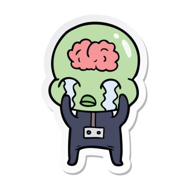 etiket ağlıyor çizgi film büyük beyin yabancı