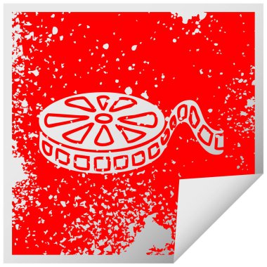 etiket sembolü film reel peeling sıkıntılı Meydanı