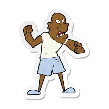 çizgi film şiddetli birisi etiket