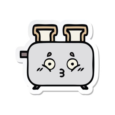 sevimli çizgi dolusu etiket