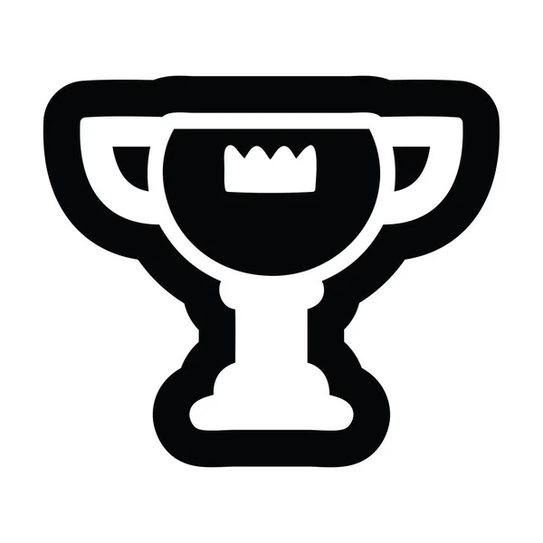 Trophy Award Icon Symbol — Stock Vector