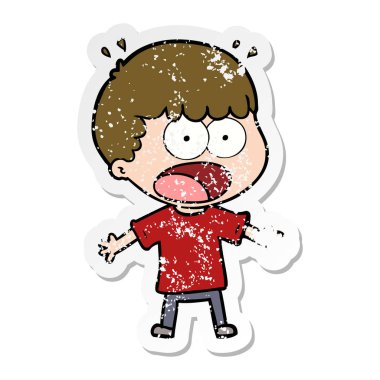 bir karikatür dostum şok sıkıntılı etiket