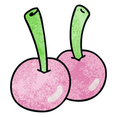 ilginç el çekilmiş çizgi film kiraz