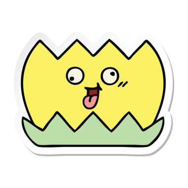 sevimli çizgi su lilly etiket