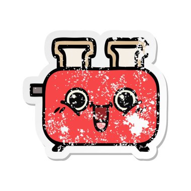 sevimli çizgi dolusu sıkıntılı etiket