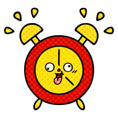 çizgi roman tarzı çizgi film çalar saat