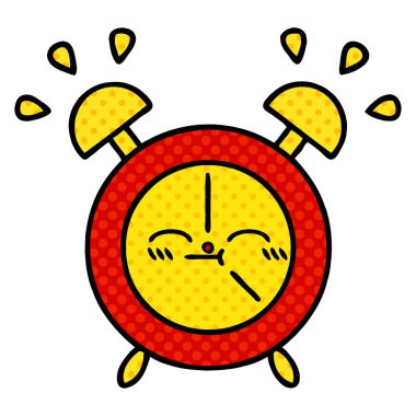 çizgi roman tarzı çizgi film çalar saat