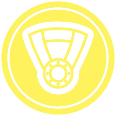 Madalya Ödülü dairesel simgesi