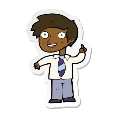 bir çizgi film Okulu çocuk fikri ile etiket