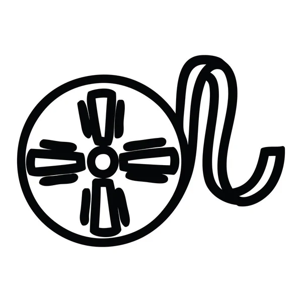 Символ Иконки Кинопленки — стоковый вектор