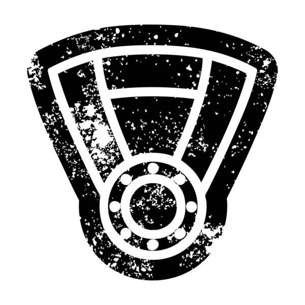 Medal Award Icon Symbol — Stock Vector