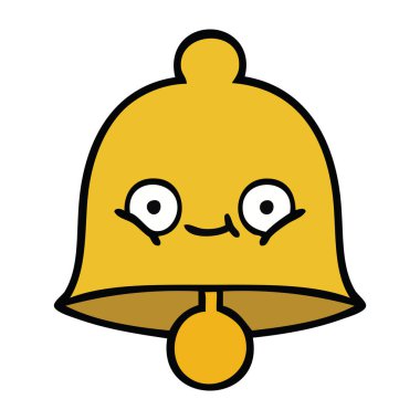 sevimli çizgi bir çan