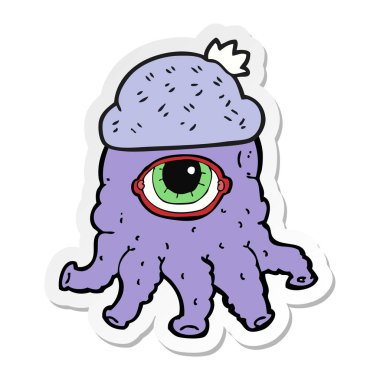 etiket şapka bir çizgi film yabancı