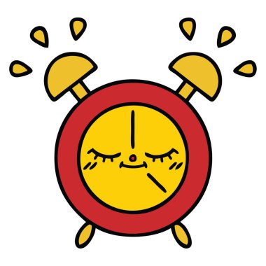 sevimli çizgi çalar saat