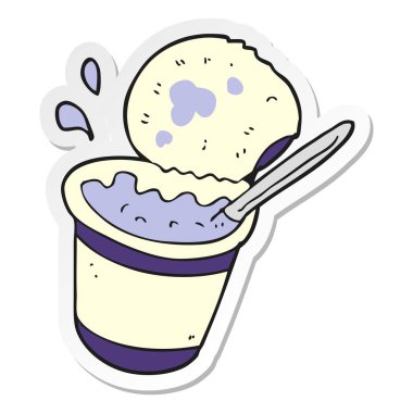 etiket karton yoğurt