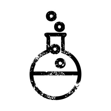 Bilim deneme sıkıntılı simgesi