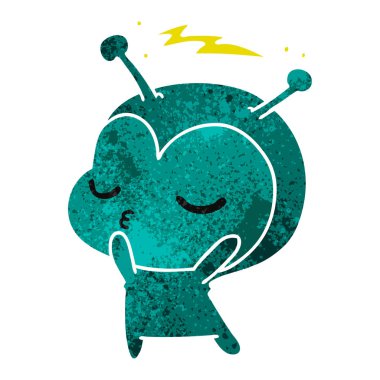 şirin kawaii yabancı Retro çizgi film