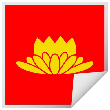 etiket karikatür çiçek peeling Meydanı