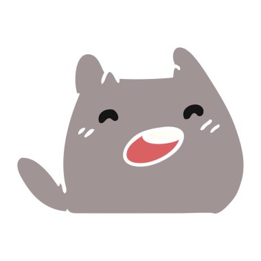 kawaii kedi çizgi film gösterimi