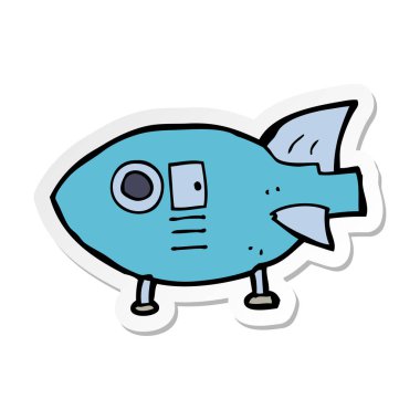 bir çizgi film uzay roketi etiket