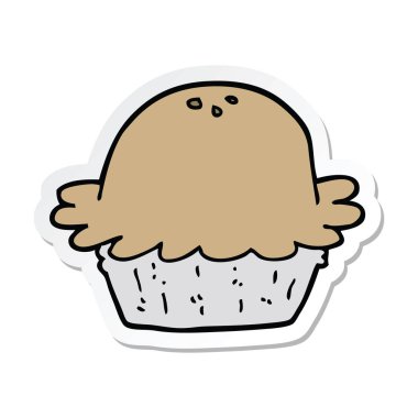 etiket bir karikatür pastası