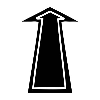 düz sembolü ilginç ok