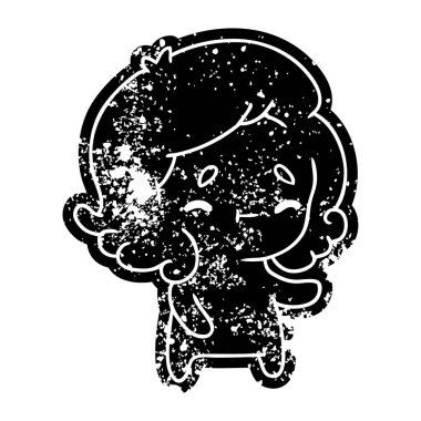 kawaii sevimli hayalet Grunge simgesi