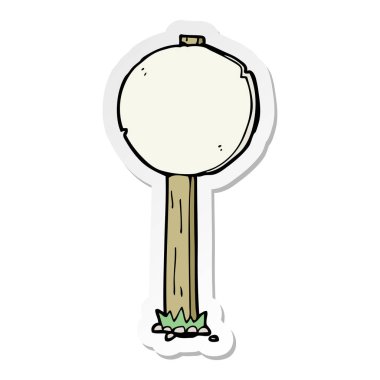 bir çizgi film işareti yazının etiket