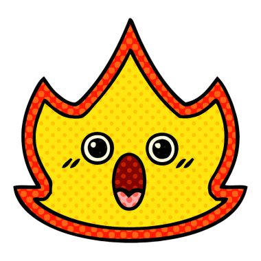 çizgi roman tarzı çizgi film ateş