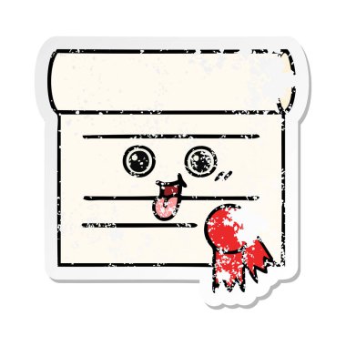 sevimli çizgi sertifika sıkıntılı etiket