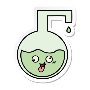 etiket bir sevimli çizgi bilim deneme 