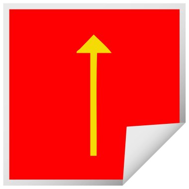 etiket karikatür uzun ok sembolü peeling Meydanı 