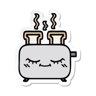 sevimli çizgi dolusu etiket