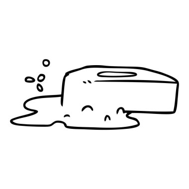 el çizim için çizilmiş doodle kabarcıklanma sabun