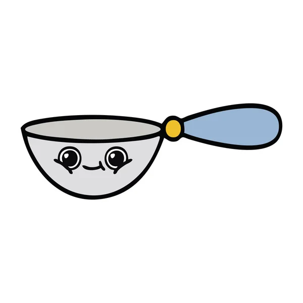 Cute cartoon measuring spoon — Stock Vector
